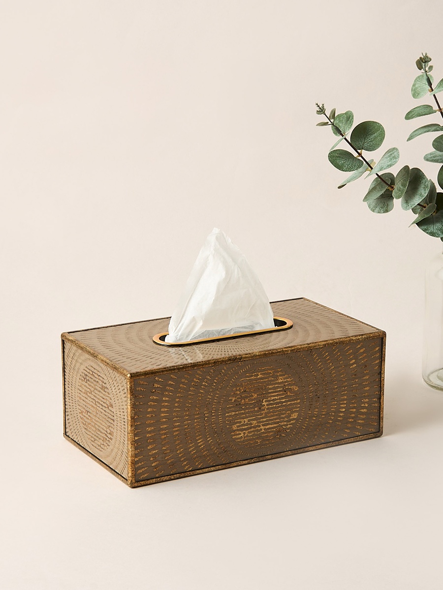 Textured Decorative Tissue Holder