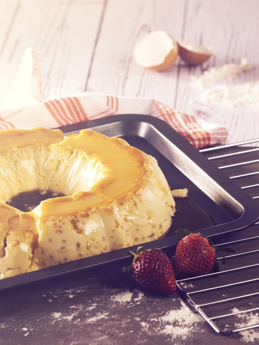 4-Piece Charlotte Bund-Form Baking Pan, 25.5x8 cm
