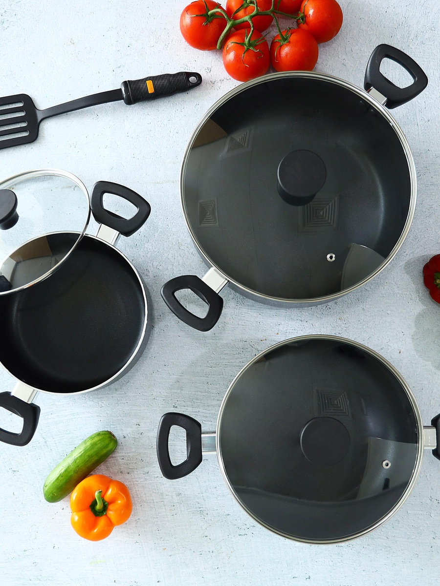 7-Piece Aluminium Casserole Set, DC1750