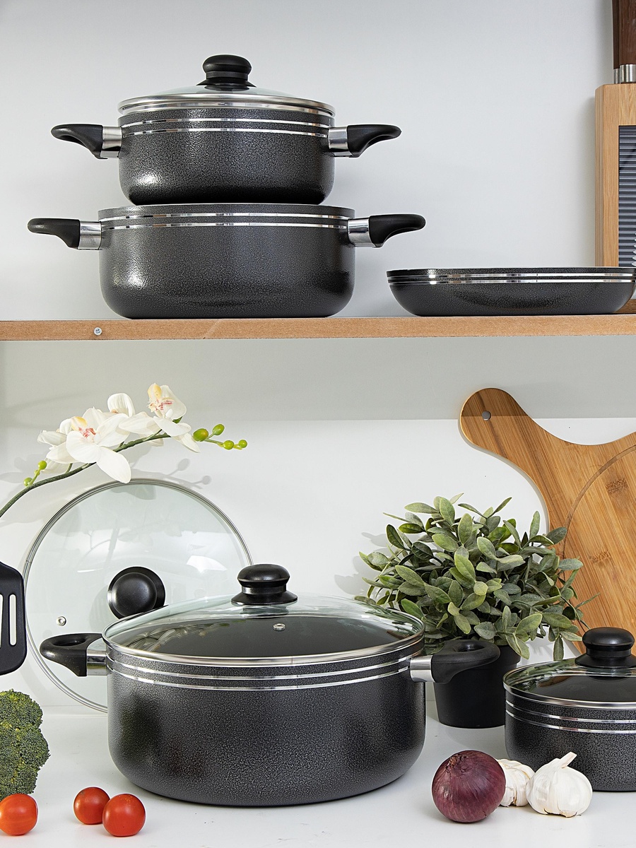 10-Piece Non-Stick Cookware Set