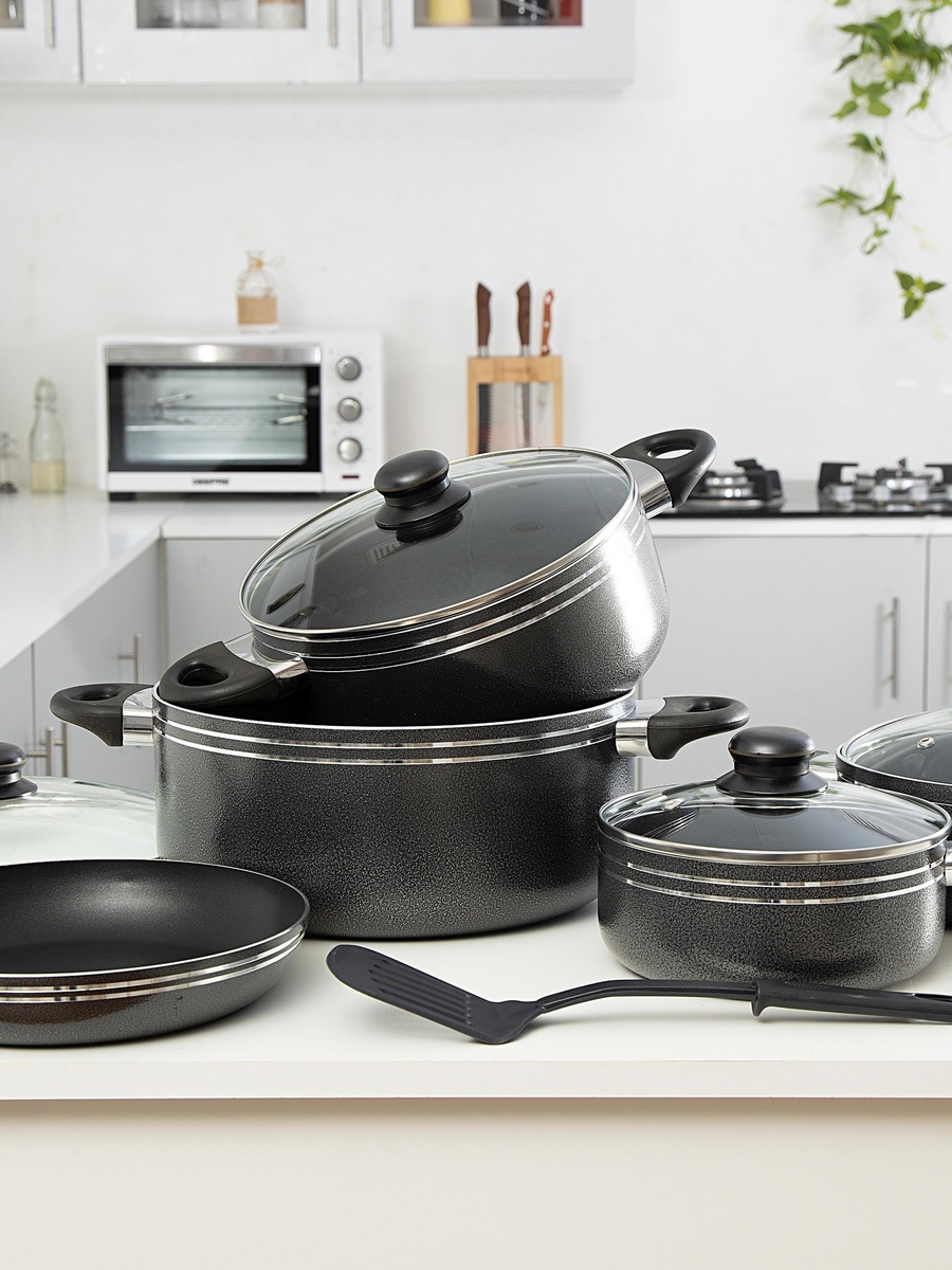 10-Piece Non-Stick Cookware Set