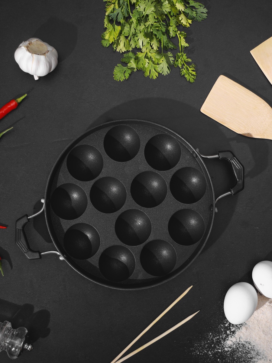 12Pits Nonstick Appam Pan