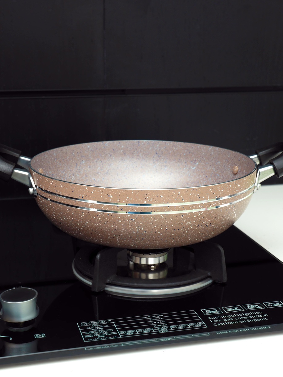10-Piece Non-Stick Cookware Set with Granite Coating