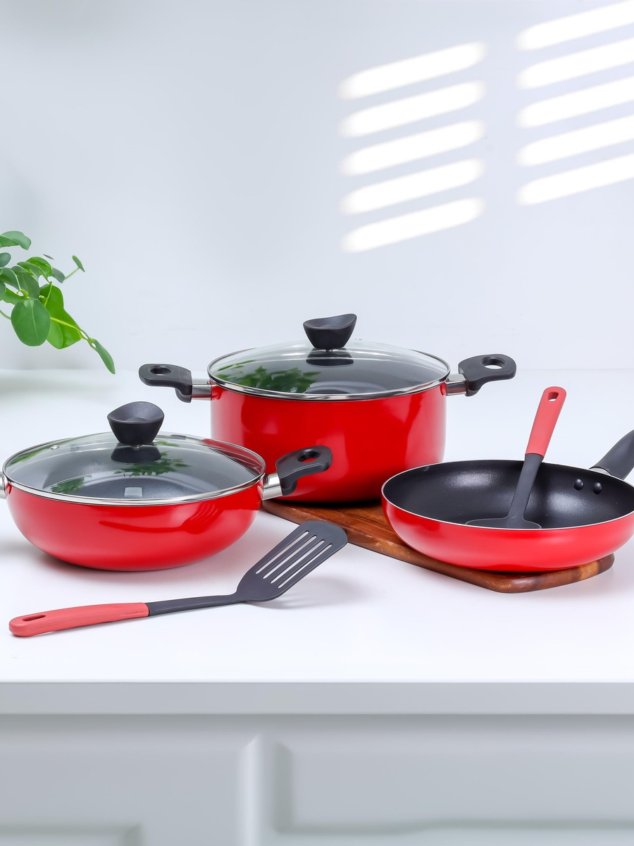 7-Piece Non-Stick Cookware Set