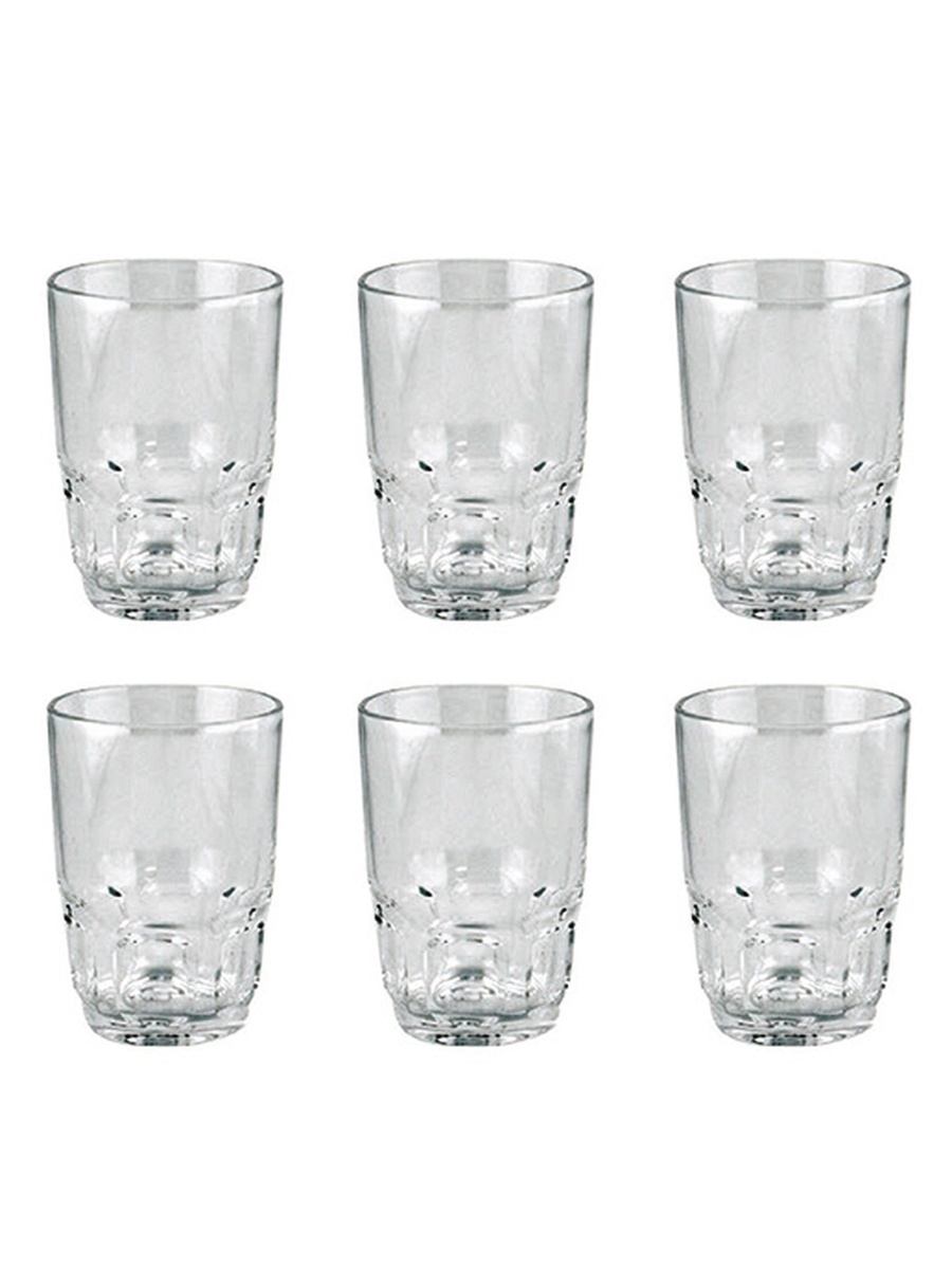 6-Piece Glass Tumbler Set