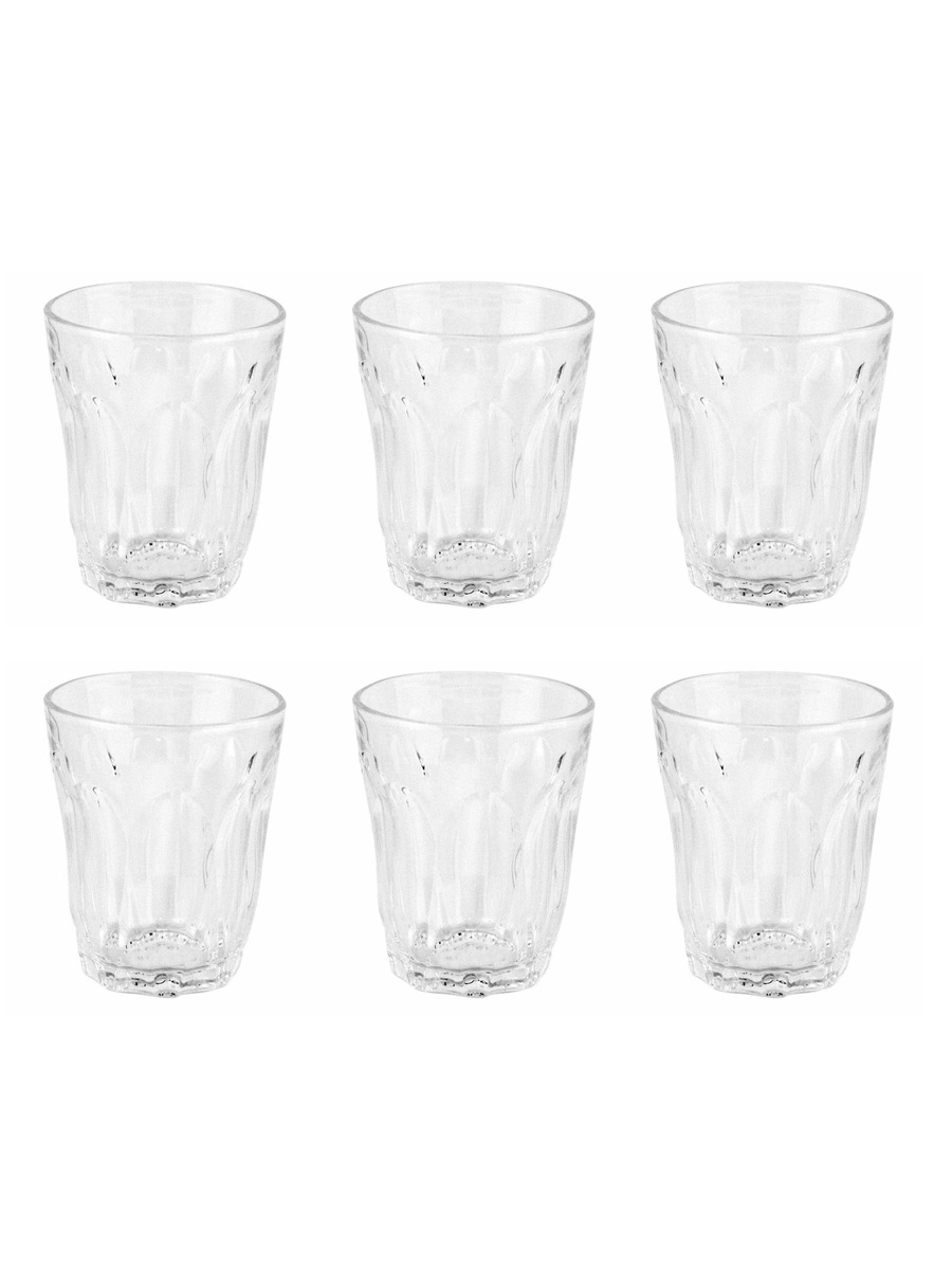 6-Piece Glass Tumbler Set
