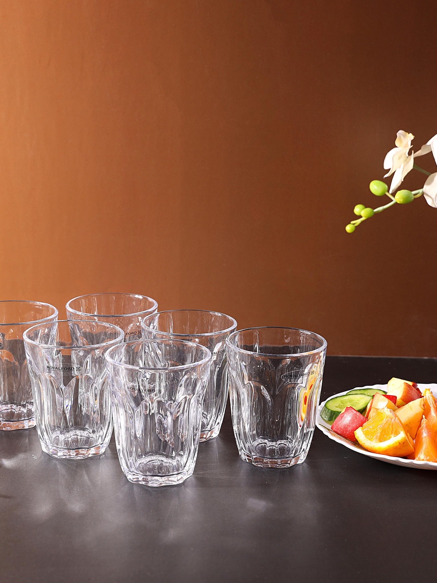 6-Piece Glass Tumbler Set
