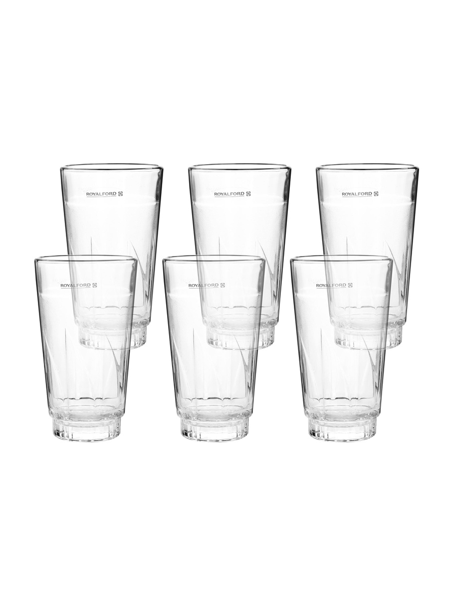 6-Piece Glass Tumbler, 375ml