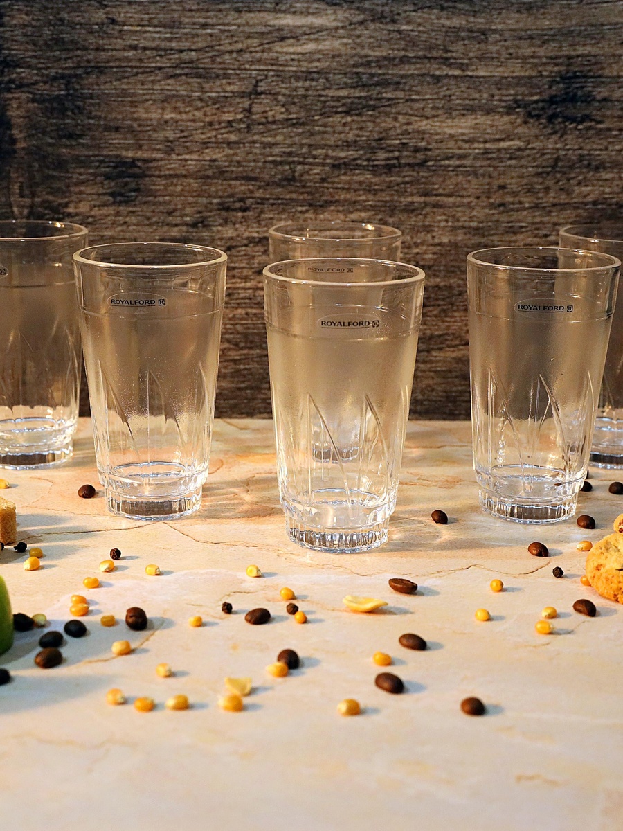 6-Piece Glass Tumbler, 375ml