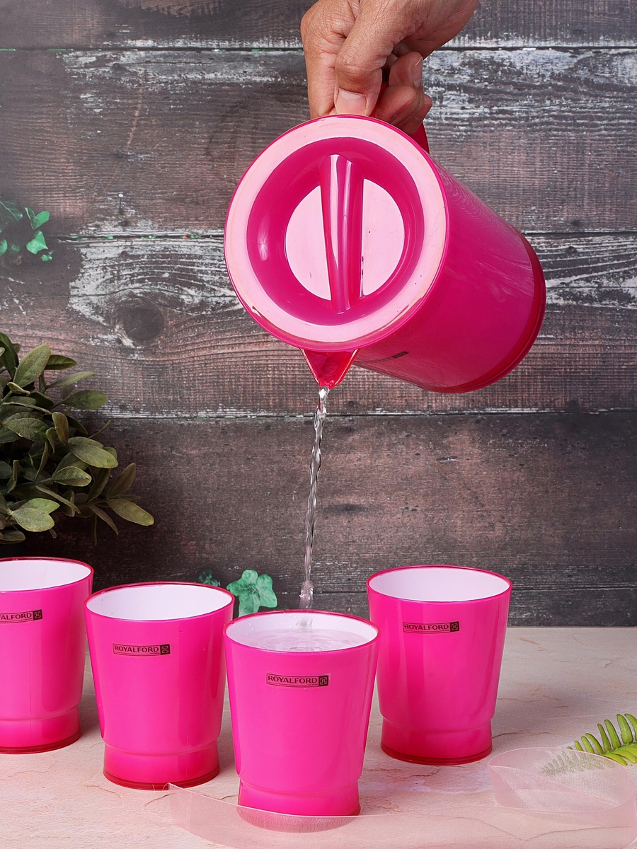 5-Piece Water Jug with Glasses