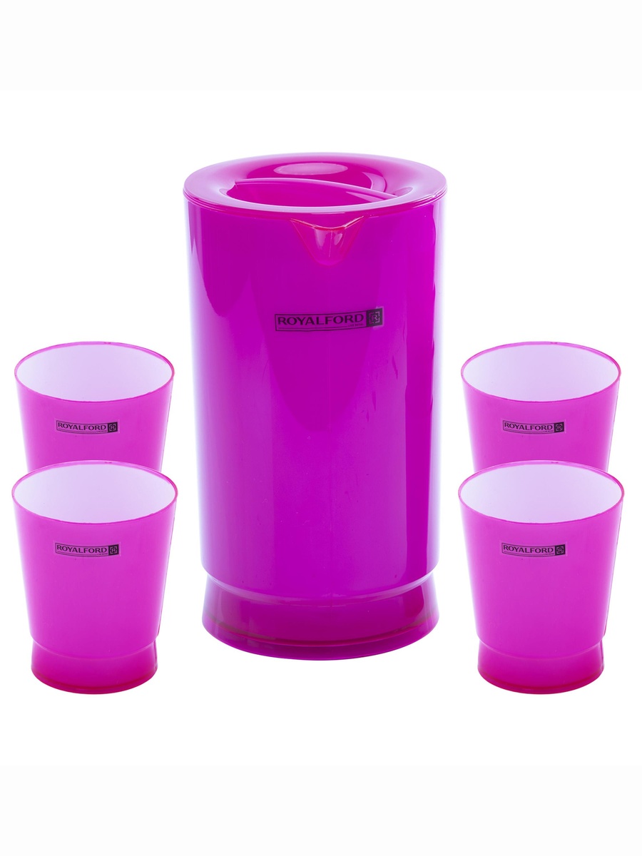 5-Piece Water Jug with Glasses