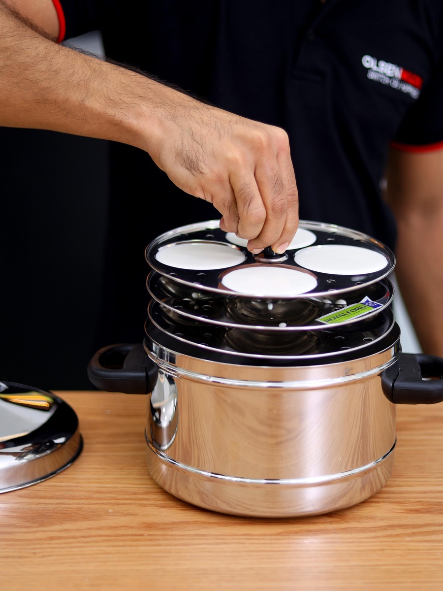 Stainless Idly Stand 