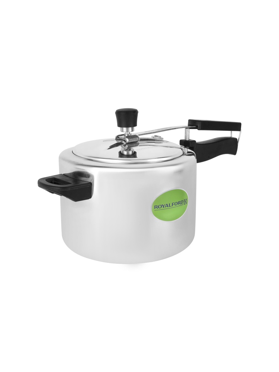 2-Piece Aluminum Pressure Cooker Combo 5L and 3L
