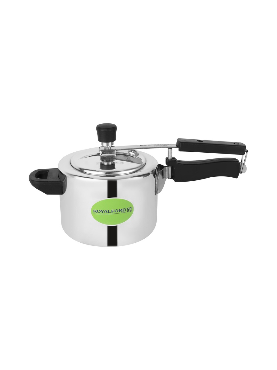 2-Piece Aluminum Pressure Cooker Combo 5L and 3L