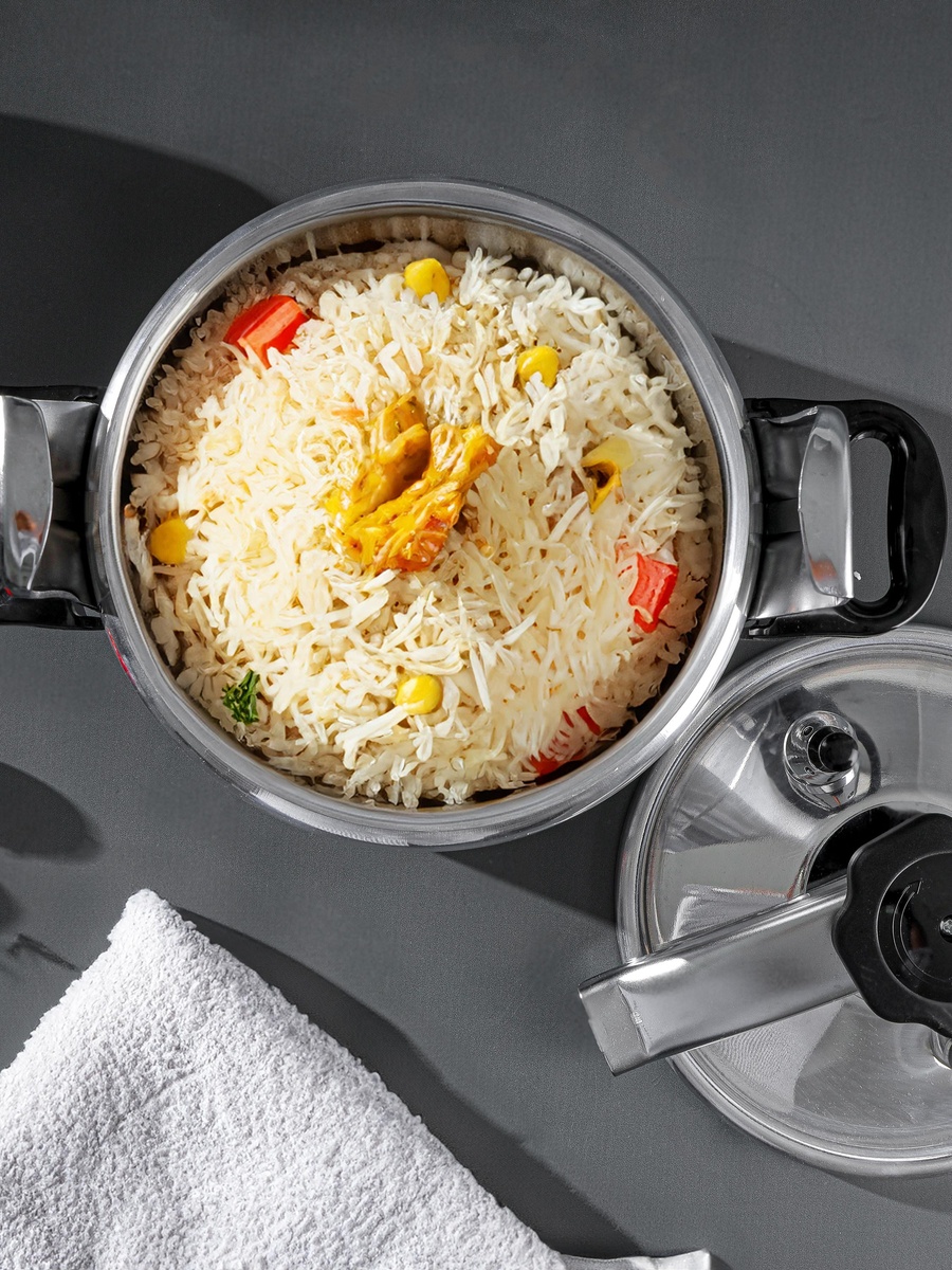 Aluminum Pressure Cooker, 5L