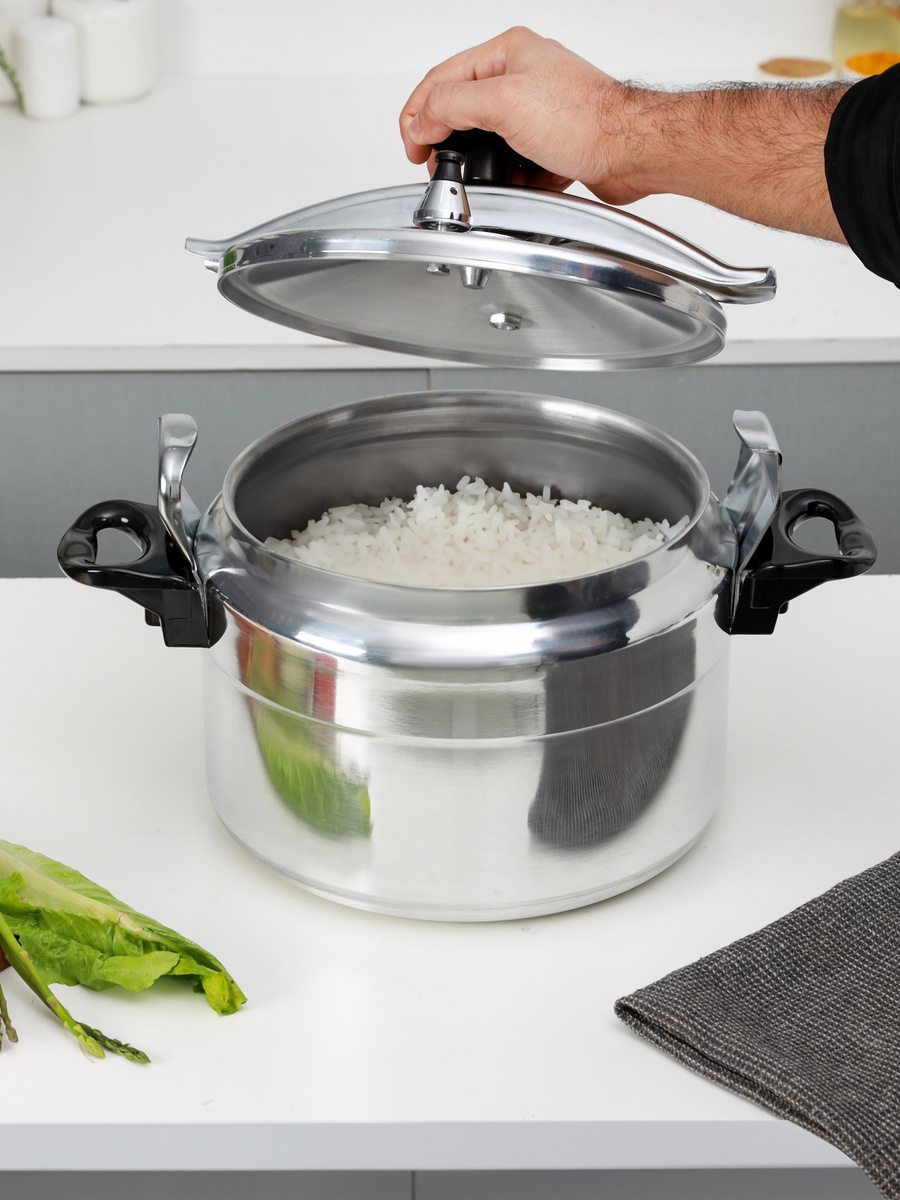 Aluminum Pressure Cooker, 7L