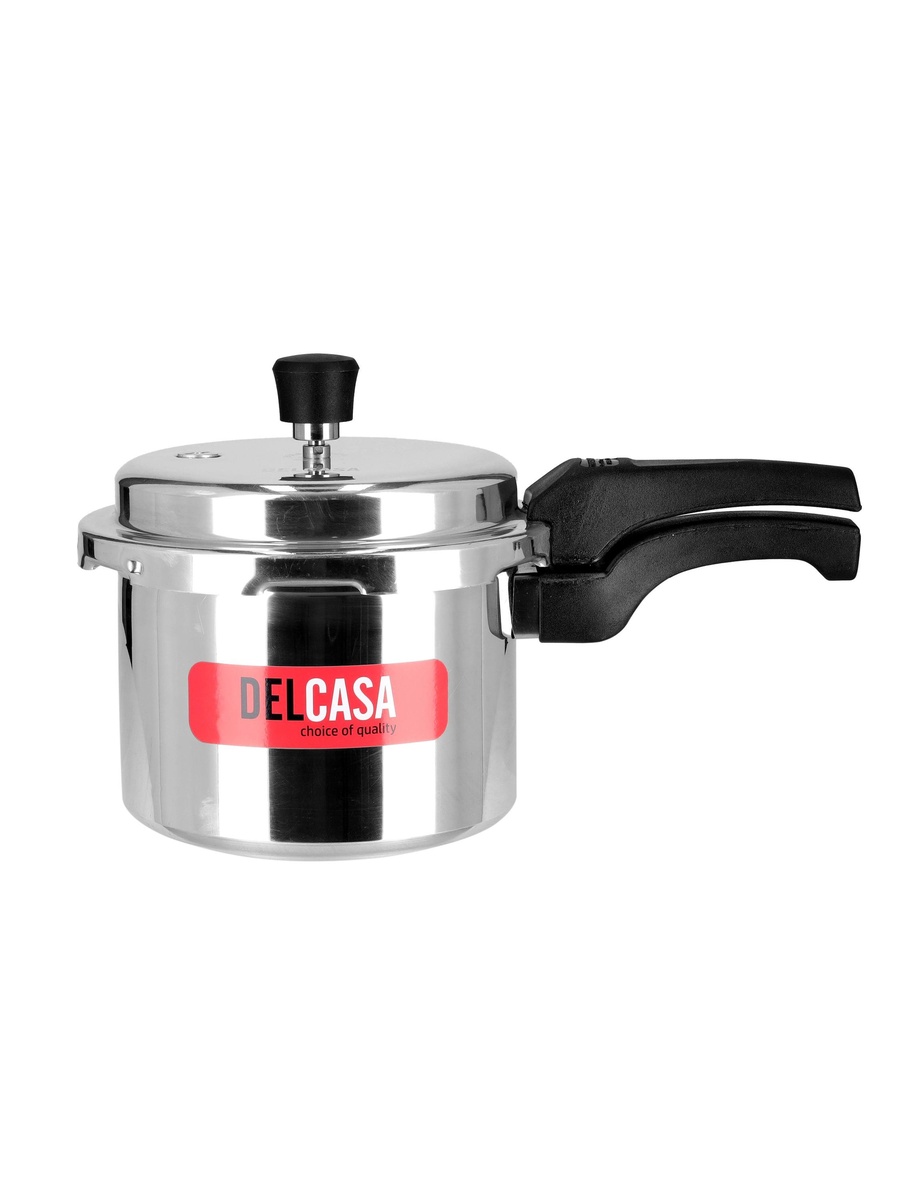 Aluminum Pressure Cooker with Outer Lid
