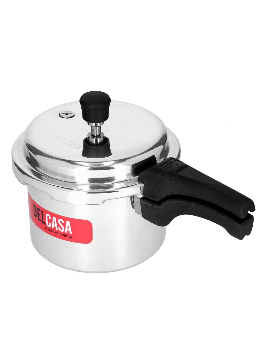 Aluminum Pressure Cooker with Outer Lid