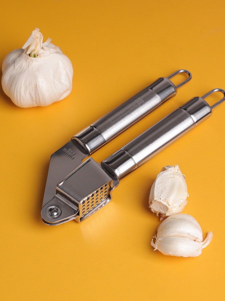 Garlic Press with Stainless Steel Handle