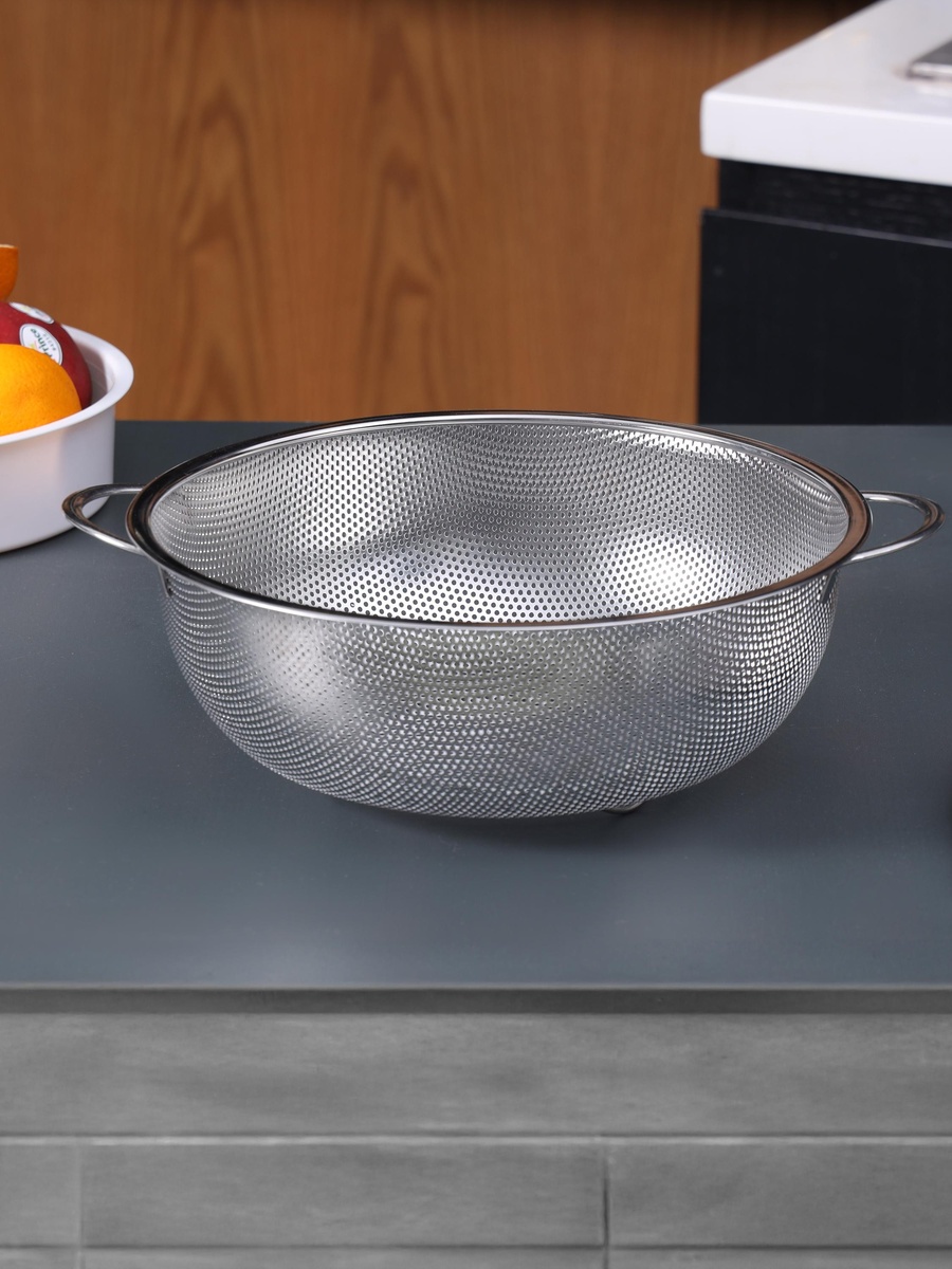 Multipurpose Stainless Steel Strainer Basket 28.5 cm
