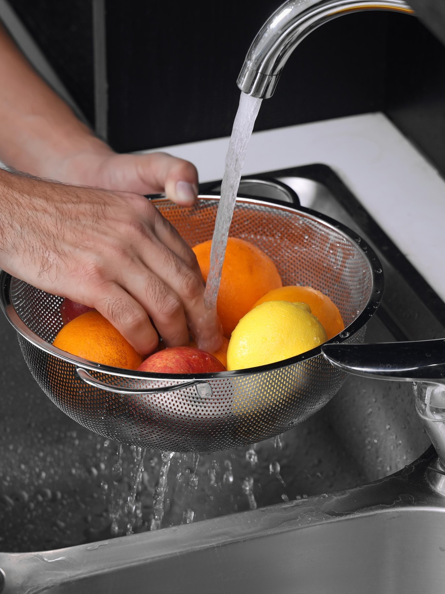 Multipurpose Stainless Steel Strainer Basket 28.5 cm