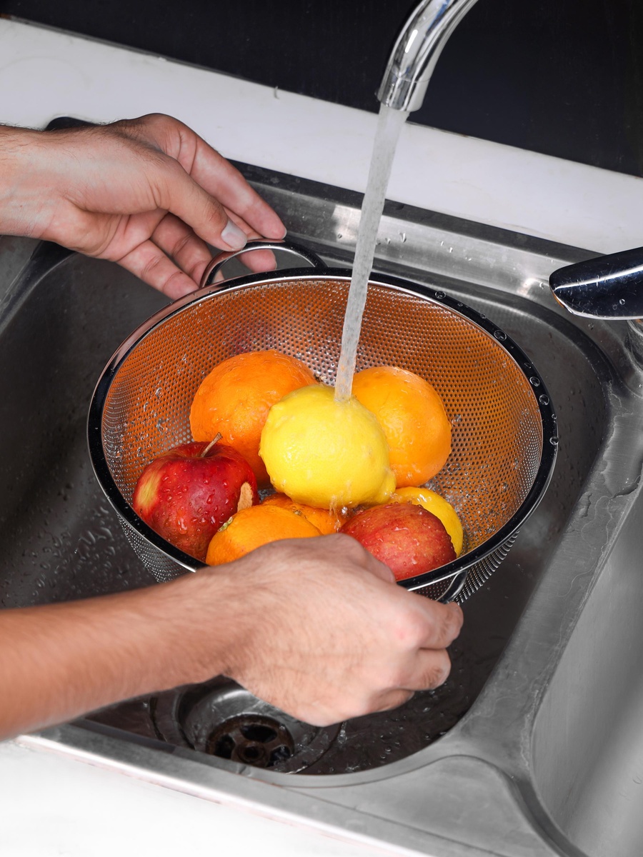 Multipurpose Stainless Steel Strainer Basket 28.5 cm