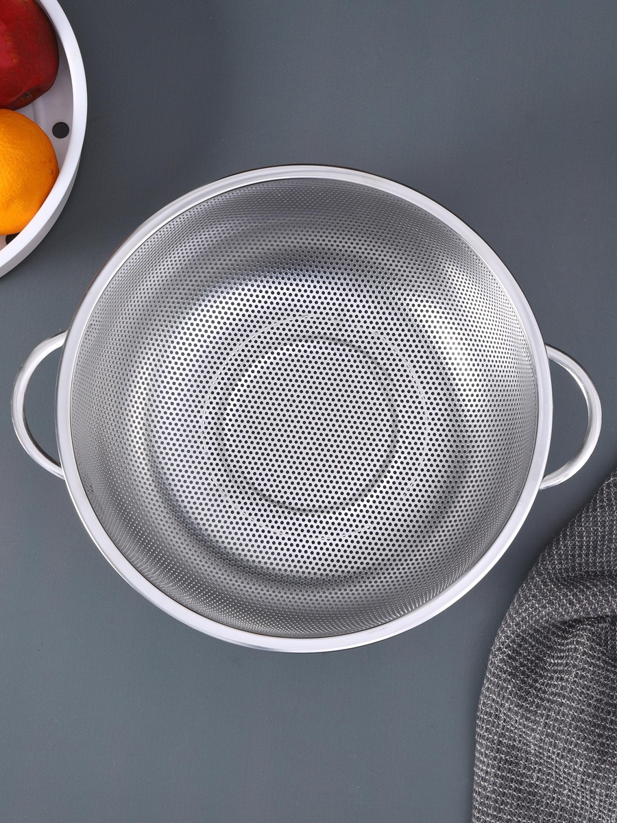Multipurpose Stainless Steel Strainer Basket 28.5 cm