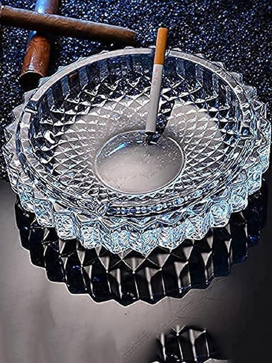 Glass Ashtray Round, YG1008