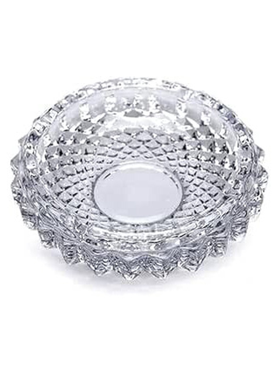Glass Ashtray Round, Y1007-2
