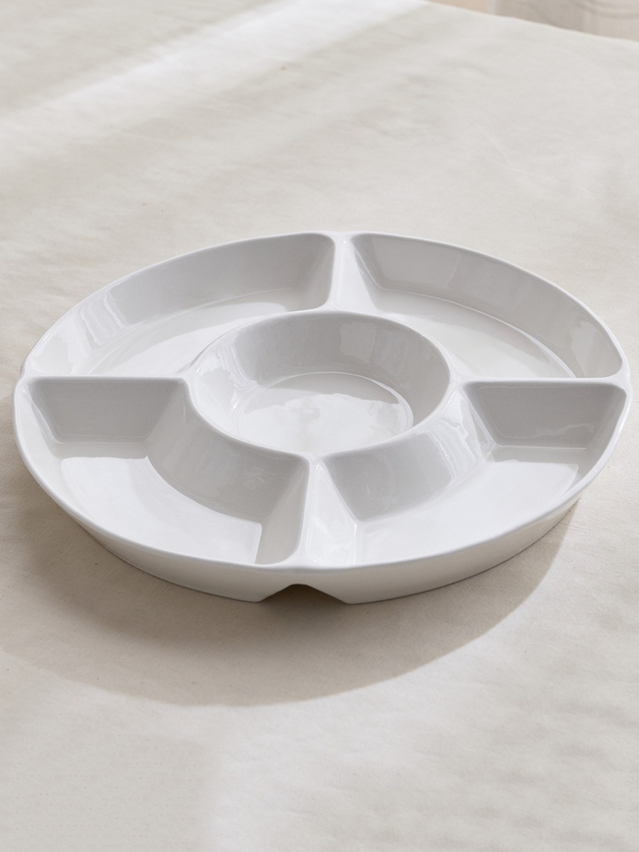Alice 5-Partition Platter - 30 cm