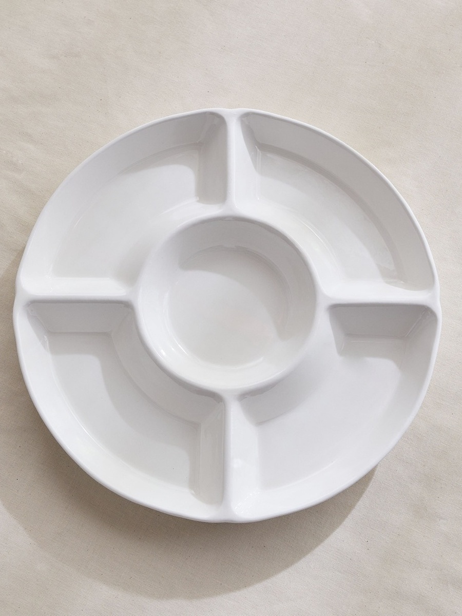 Alice 5-Partition Platter - 30 cm