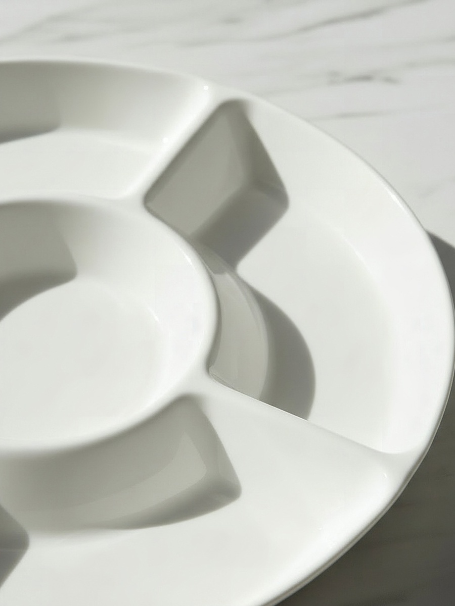 Alice 5-Partition Platter - 30 cm