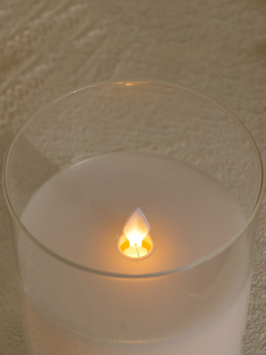 Luna LED Pillar Candle - 10x12.5 cm
