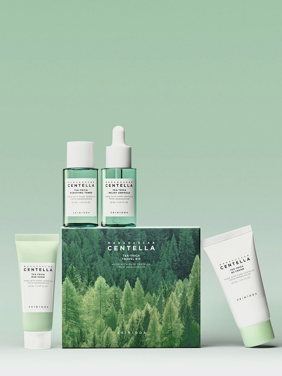 5-Pieces Centella Travel Kit for Skincare Set For Beauty at UAE