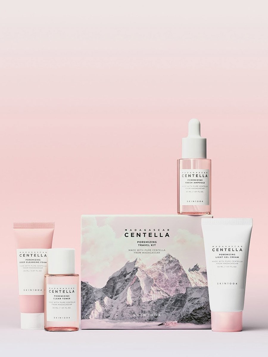 4-Piece Madagascar Centella Poremizing Travel Kit