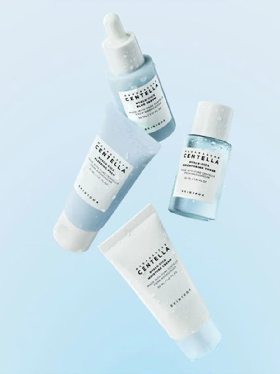 4-Piece Madagascar Centella Hyalu Cica Travel Kit