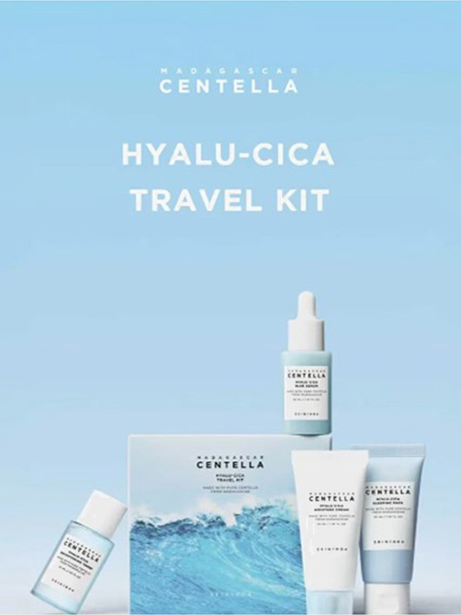 4-Piece Madagascar Centella Hyalu Cica Travel Kit