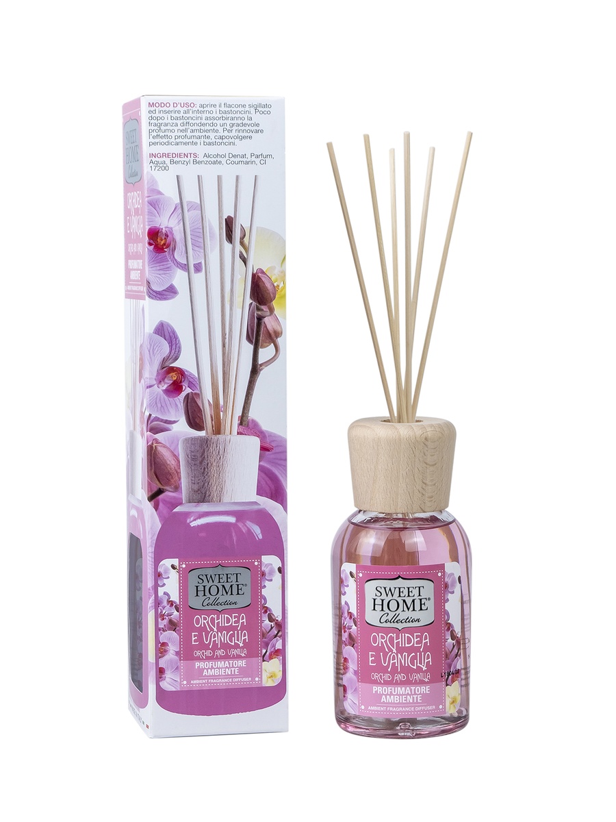Ambient Fragrance 250Ml Orchid and Vanilla, Long-Lasting Floral and Sweet Room Spray