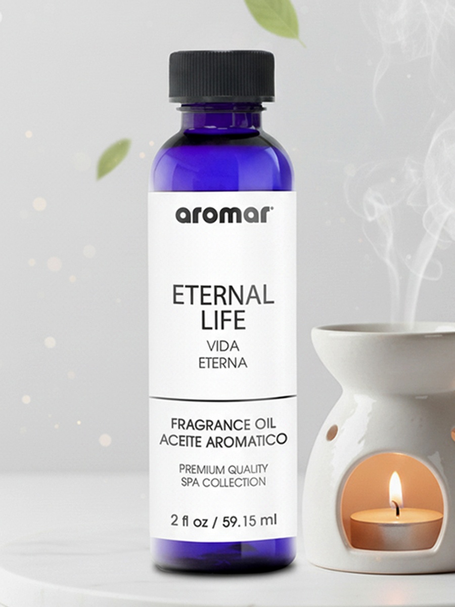 Spa Aromatic Oil Eternal Life Fragrance, 59.15Ml, Fresh, Uplifting and Spiritual Essential Oil For Diffusers