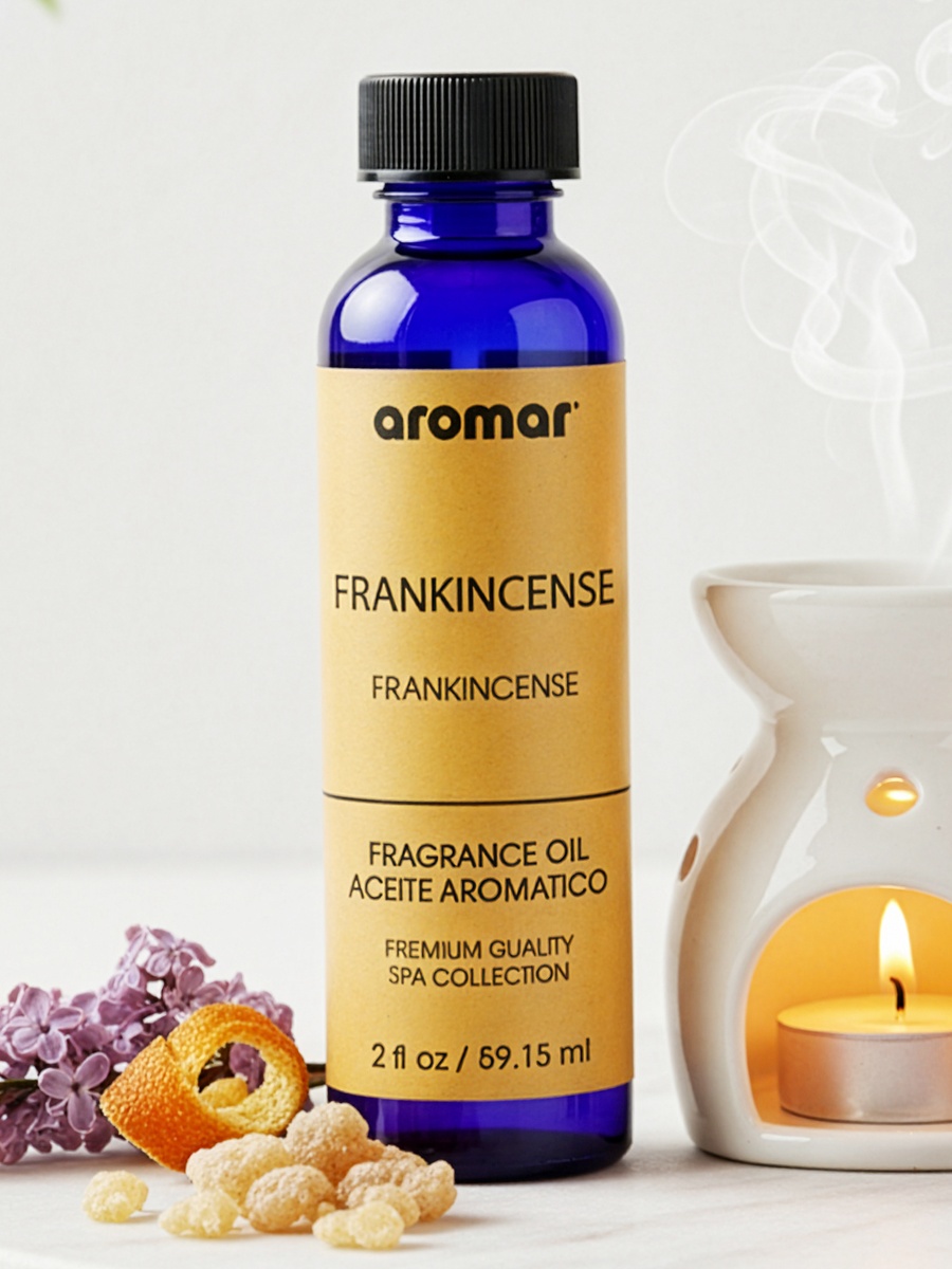 Spa Aromatic Oil Frankincense Fragrance, 59.15Ml, Sacred, Woody and Soothing Essential Oil