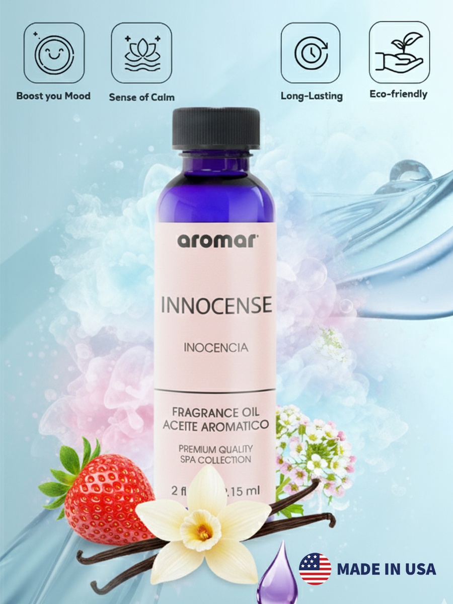 Spa Aromatic Oil Innocence Fragrance, 59.15Ml, Soft Floral and Powdery Essential Oil