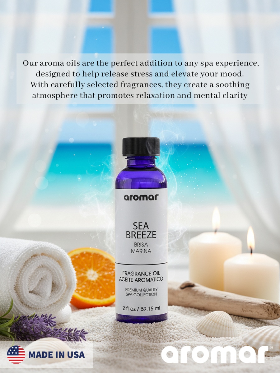 Spa Aromatic Oil Sea Breeze Fragrance, 59.15Ml