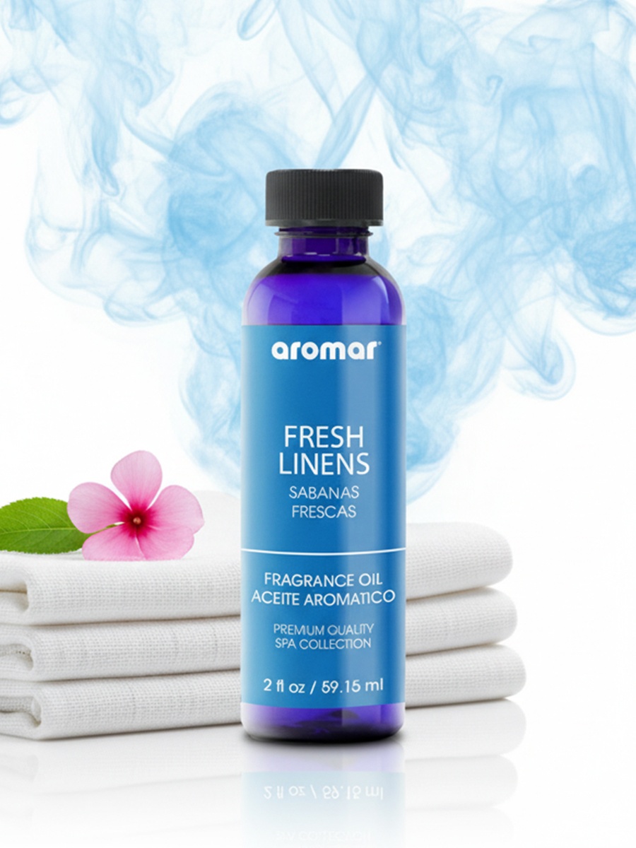 Spa Aromatic Oil Fresh Linens Fragrance, 59.15Ml