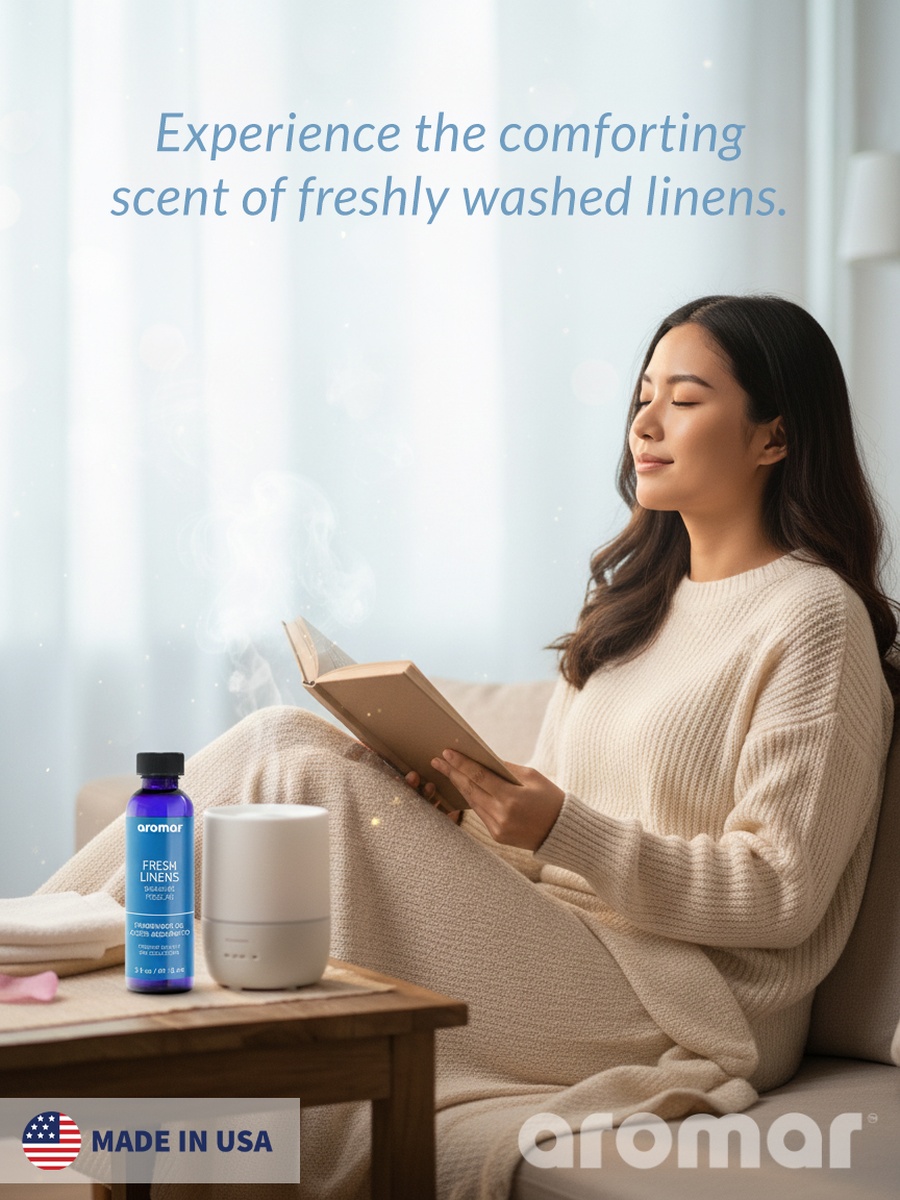 Spa Aromatic Oil Fresh Linens Fragrance, 59.15Ml