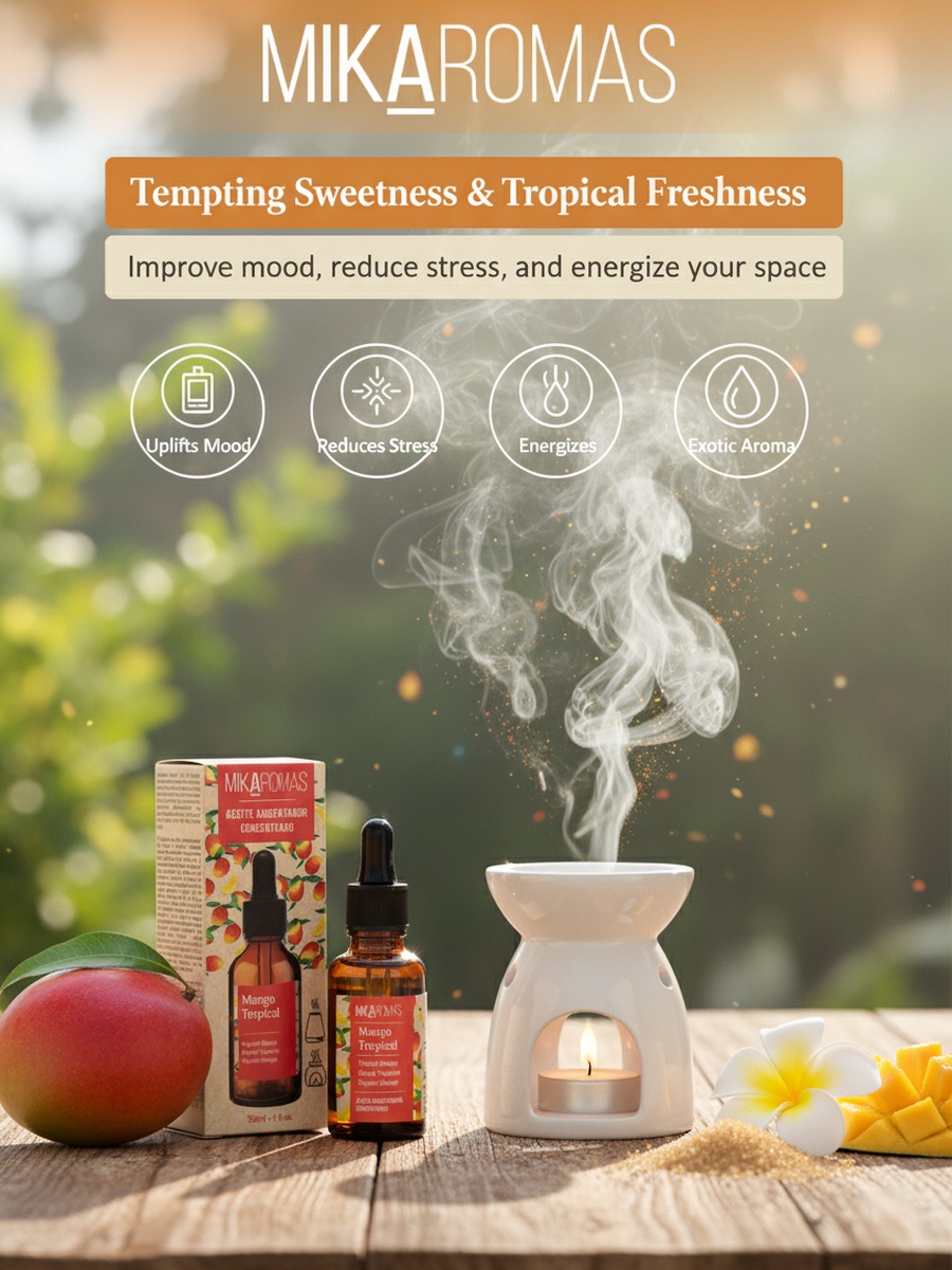 Fragrance Oil - Tropical Mango Aroma, 30Ml