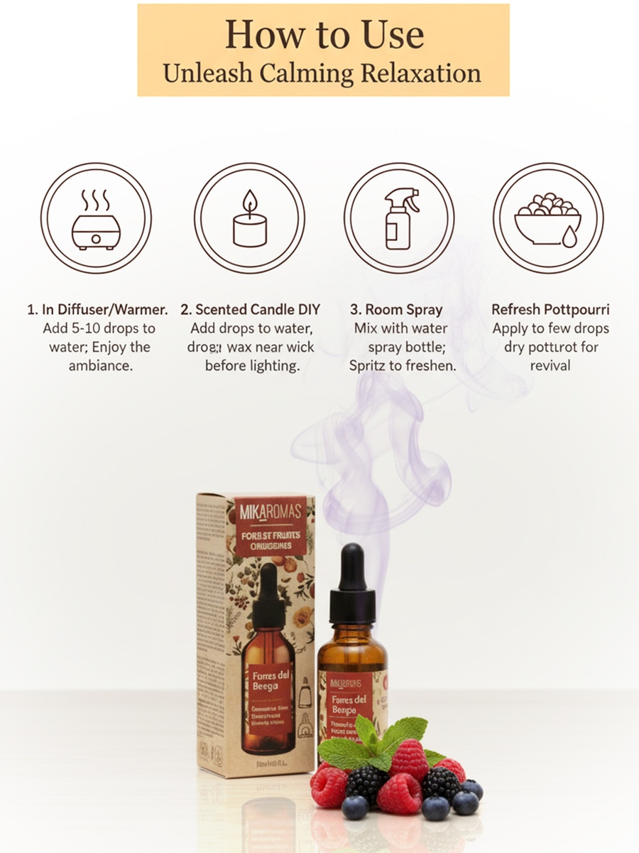 Fragrance Oil - Fruit Of The Forest Aroma,30Ml