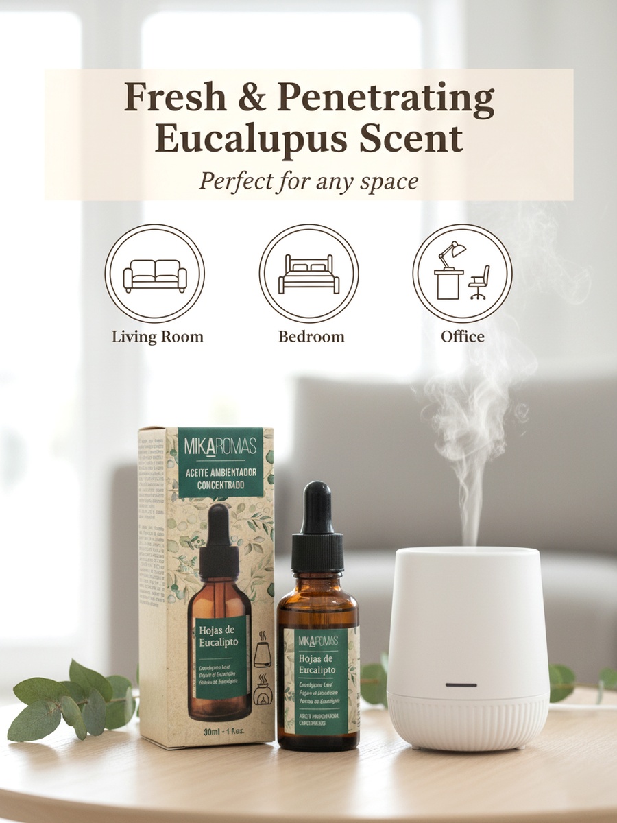 Fragrance Oil Eucalyptus Aroma, 30Ml