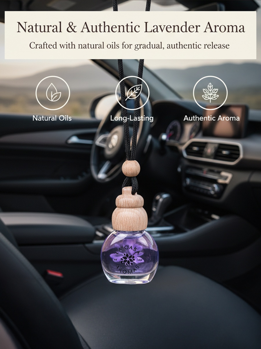 Car Fragrance - Lavender, 7Ml