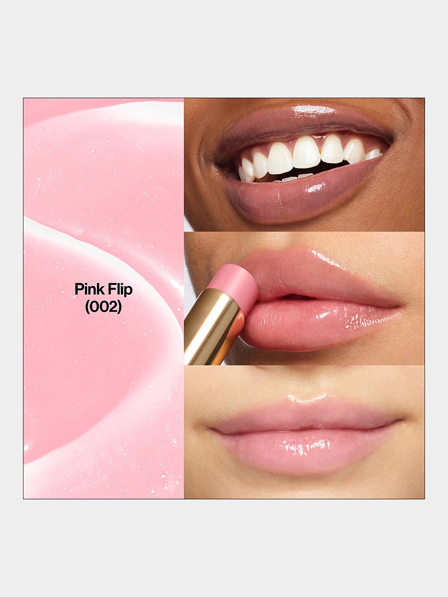 Super Lustrous Glass Shine Pink Flip