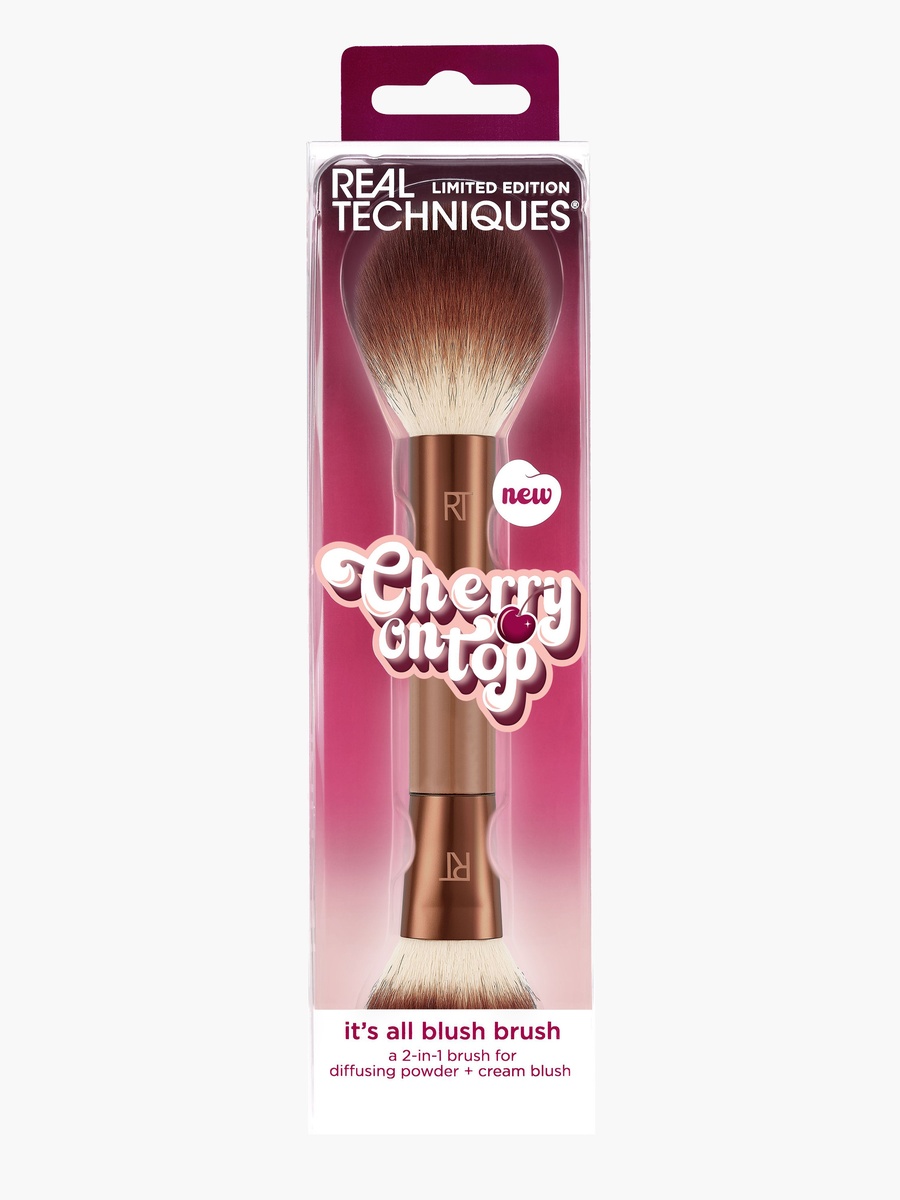 Dual-Ended Blush Brush